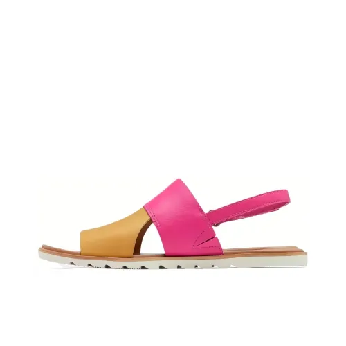SOREL One Sandals Women's Yellow Pink