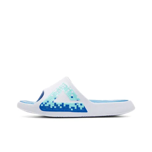 PEAK Extreme National Creativity Шлепанцы Мужской Полностью Белый Юность Синий