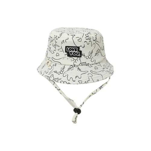 AAJF Хлопок С принтом Динозавр Наклейка Детское Ведро Весна Ведро Для мальчиков Защита от солнца Женская Шляпа от солнца Детская