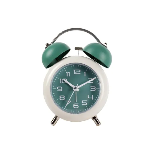 HENSE Кварцевый механизм пластик будильник унисекс белый циферблат модель HA18 F