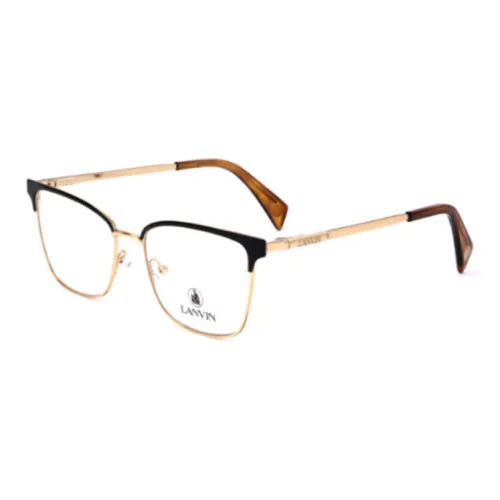 Lanvin Металлическая оправа для бровей Оправа для очков Женская Золотая