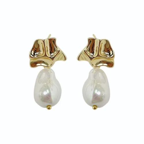 Mr. Shang Медные Серьги-гвоздики Женские