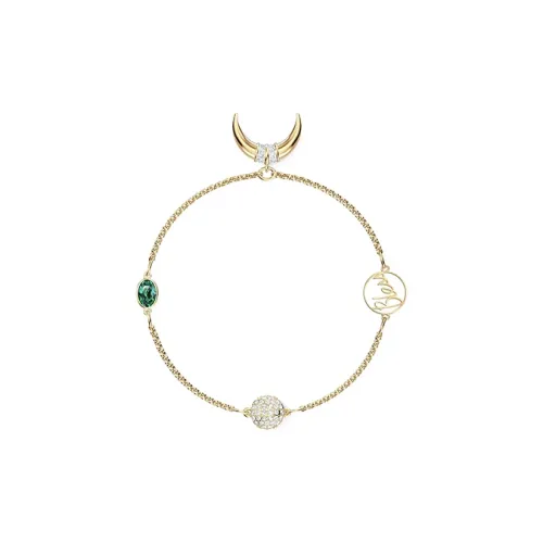 Swarovski Браслеты из искусственного хрусталя женские с золотым покрытием