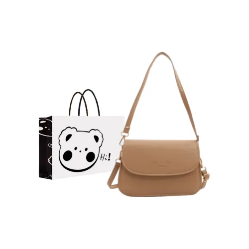 NX DOUGHNUT ПУ (полиуретан) Сумка через плечо Стандартная Женская Черная Хаки Коричневая Кофейная