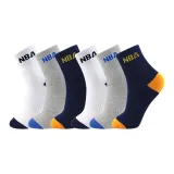 6 пар (Белый + Серый, Синий + Темно-синий)