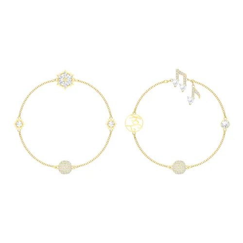 SWAROVSKI REMIX Коллекция Браслеты с Золотым Тонированным Покрытием Женские