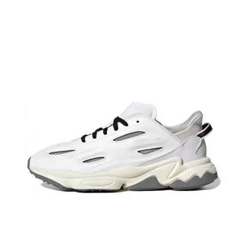Adidas Originals Ozweego Celo Шокабойеры Устойчивые к истиранию Низкий Топ Кэжуал Унисекс Облачный Белый