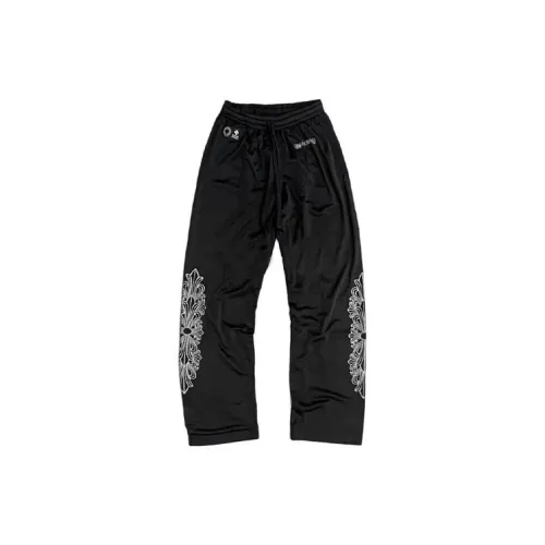 Chrome Hearts Мужские Повседневные Брюки Черные
