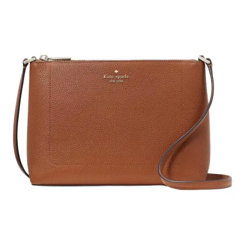 Kate Spade Leila Pebble кожа через плечо сумка женская имбирного цвета