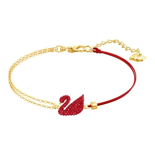 Swarovski Браслеты Женские с Лебедем из Искусственного Кристала
