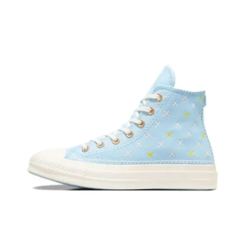 Converse Chuck 70 High Топ Кеды Унисекс Синий Белый Золото