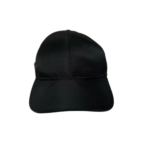 PRADA Переработанный нейлон Кепки Мужской Черный
