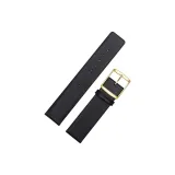 Полотняное переплетение, черный цвет, золотистая пряжка