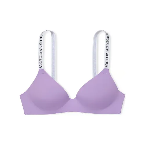 Victoria's Secret Розовый The T Рубашка Легко Подкладанный Беспроводной Бюстгальтер SH Бюстгальтер Женский Фиолетовый