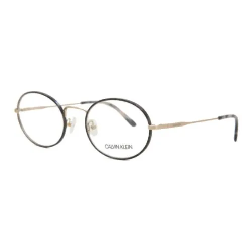 CK Calvin Klein Круглые Оправы для Очков Унисекс Черные