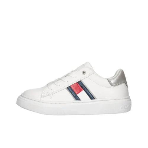 Tommy Hilfiger Низкие Кроссовки для скейтбординга 3 см Женские Белые