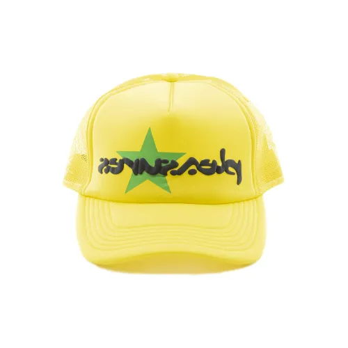 PLEASURES Кепки Мужские Желтые