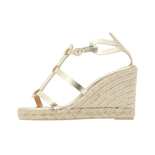 Castaner x ANCIENT GREEK SANDALS Tinos Модные сандалии 9 см Женские Золотые
