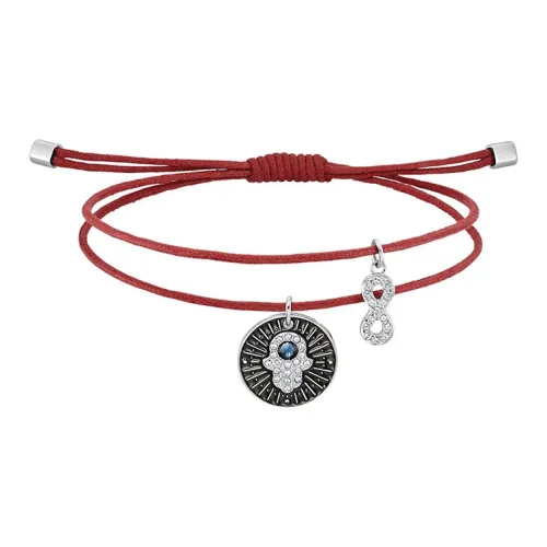 Swarovski Hamsa Браслеты Красный Мужской
