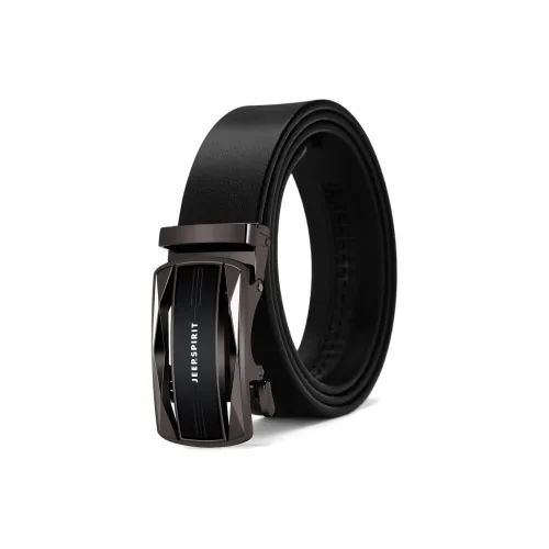 JEEP SPIRIT JEEP Автоматическая застежка Бизнес Талия Повседневный Кожаные ремни Мужской 3,5 см