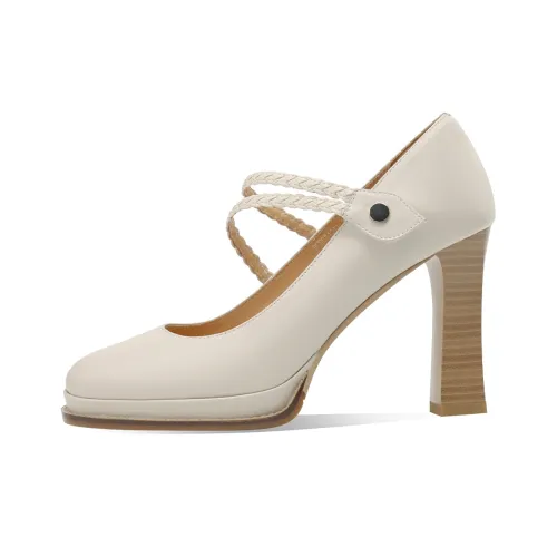 BOERDIQI Узкий каблук Mary Jane обувь 9,5 см женская