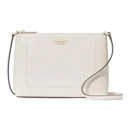 Kate Spade Leila Pebble кожа через плечо сумка женская пергаментная