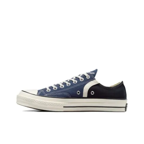 Converse Chuck 70 Casual Low Top Морской Синий/Черный/Винтажный Белый Унисекс