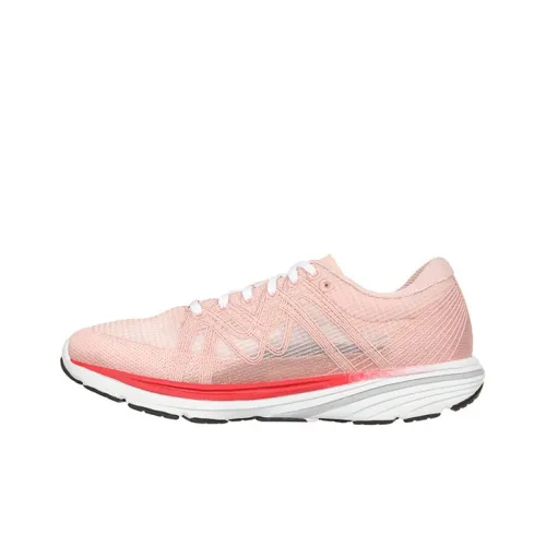 MBT Амортизация Дышащий Увеличение Высоты Низкий Топ Повседневные Беговые Кроссовки Женские Розовые