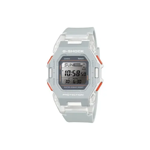 CASIO Кварцевый механизм Смола Ремешок Часы 46,3*41,5*11 мм Унисекс Серый циферблат