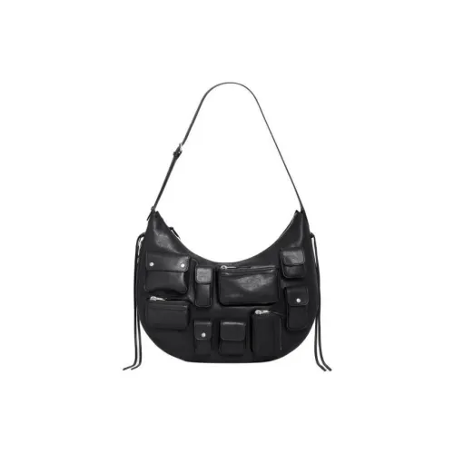 CELINE Гладкая овчина сумка через плечо мужская черная