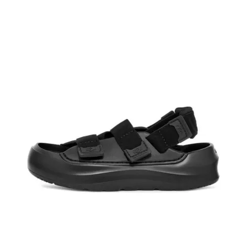 UGG Пляжные сандалии Черные Женские