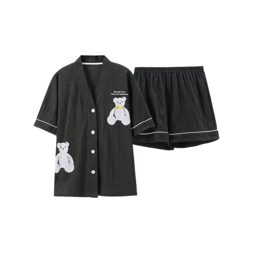 Follow the United States Пижамный комплект Женские Темно-серый