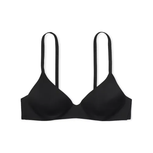 Victoria's Secret The T Shirt Collection 2314 Комфортный стиль Легко подкладочный Беспроводной Бюстгальтер Женский Черный