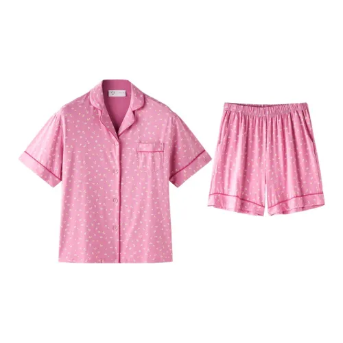 MEONSILL Пижамный комплект женский темно-розовый