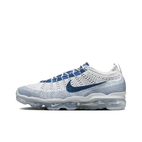 Nike VaporMax 2023 AIR VAPORMAX 2023 Flyknit Низкий Топ Casual Мужской Белый Синий