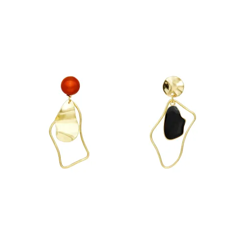 Anxious Серебро S925 Серьги-гвоздики Женские Золото