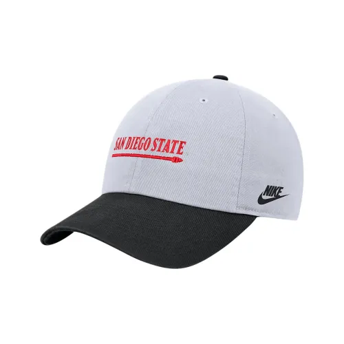 Nike Хлопковые кепки унисекс белые