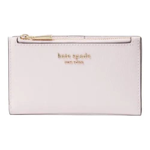 Kate Spade Saffiano кожа кошелек маленький женский блестящий розовый