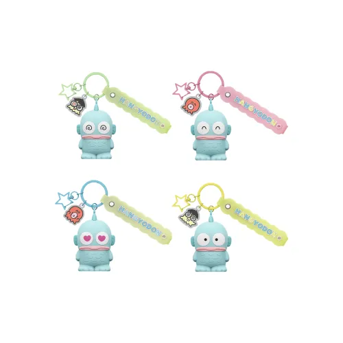 Wolf Bowang x Sanrio Hangyodon Игривый массаж для снятия стресса Подвески аниме-тематики