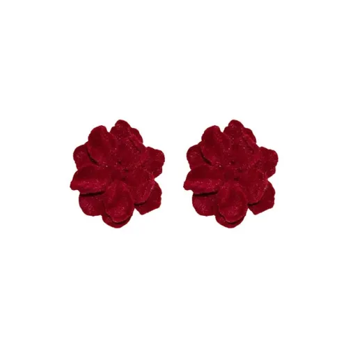 FEO Ткань Серьги-гвоздики Женские