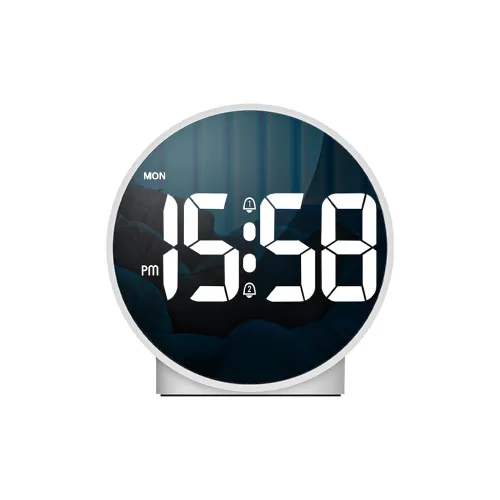 HENSE Electronic Механизм ABS Будильник Унисекс Черный HA816