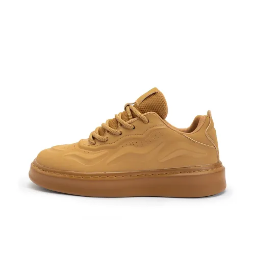 Seattle Palm Нижняя юбка Устойчивая к истиранию Низкий Топ Скейтборд Кроссовки Мужские Коричневый