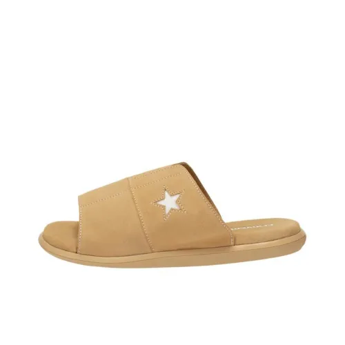 Конверс One Star Series Резина Слайд Унисекс Коричневый