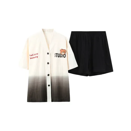 Follow the United States Пижамный комплект Женские Кремовый Абрикос