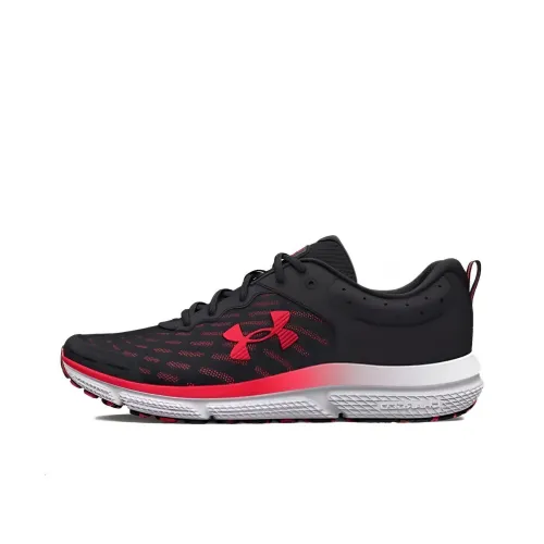 Under Armour Беговые кроссовки Low Top Черный Красный Унисекс