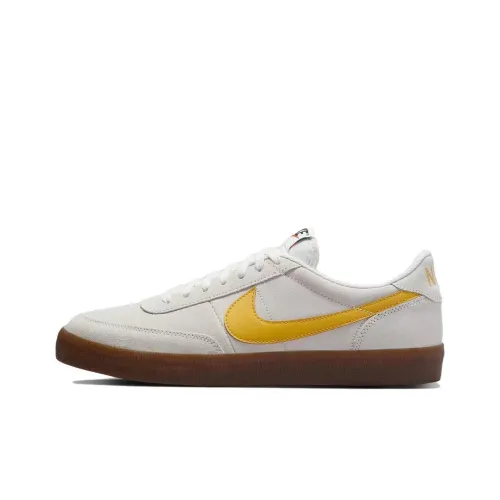 Nike Killshot 2 Устойчивые к истиранию Дышащие Низкие Кроссовки для скейтбординга Мужские Бежево-желтые