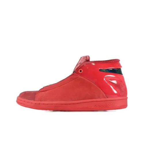 Adidas Originals Stan Smith 80s Mid Star Wars Амортизация Износостойкий MID Скейтбординг Кроссовки Top Унисекс Красный