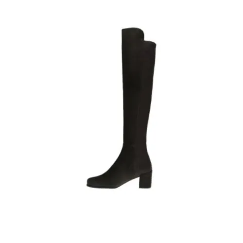 Stuart Weitzman 5050 Колено Высокие сапоги Темно-синий Серый Женские