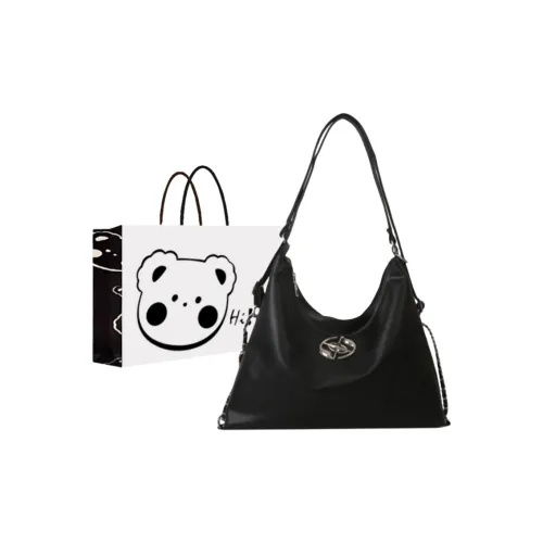 NX DOUGHNUT ПУ (полиуретан) Сумка через плечо Женская Белая Серебряная Черная Коричневая