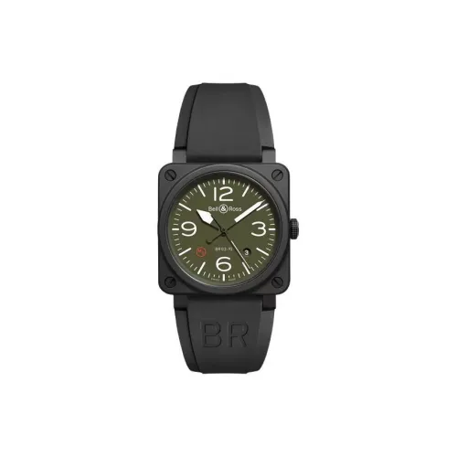Bell & Ross Автоматический Механический Часы для Мужчин 42 мм Зеленые
